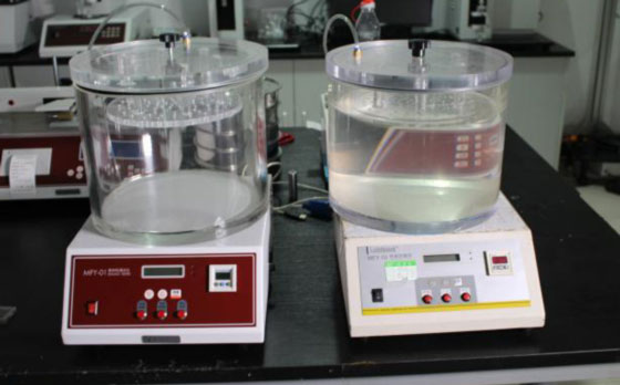 采用賽成MFY-02密封試驗(yàn)儀，對(duì)塑料包裝袋密封性進(jìn)行負(fù)壓法測(cè)試過(guò)程圖解